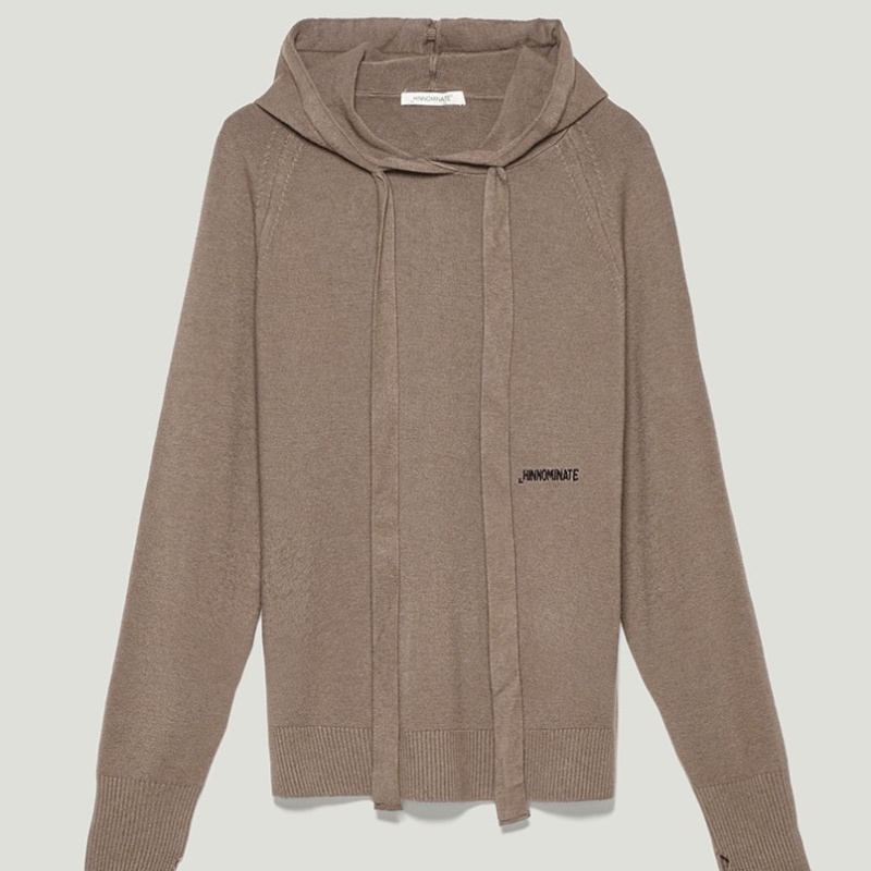 HINNOMINATE MAGLIA FELPA HNW1050 TORTORA