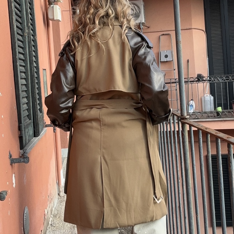PHILIA LOFT TRENCH V02V0025 CAMMELLO