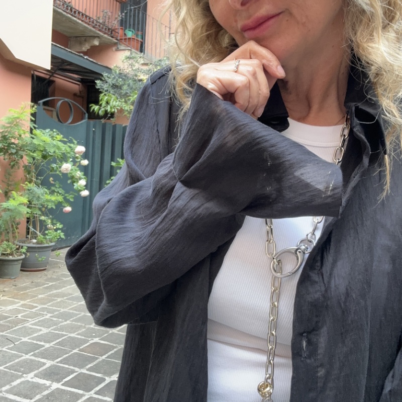 PAPUCEI CAMICIA J NEO NERO