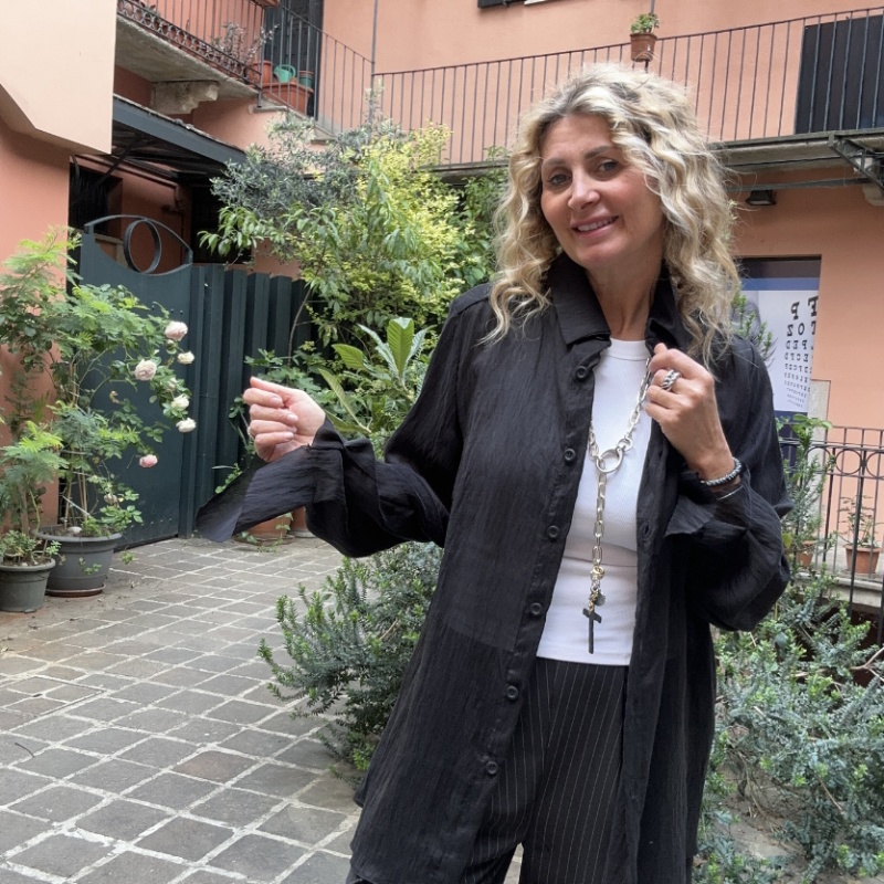 PAPUCEI CAMICIA J NEO NERO