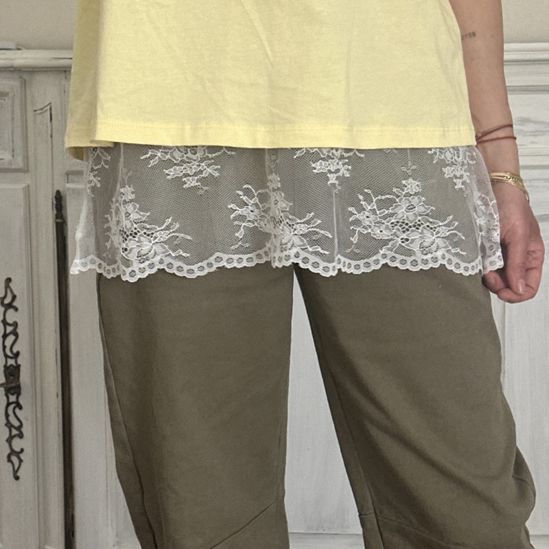 NUMERO155 TSHIRT CLEO GIALLO