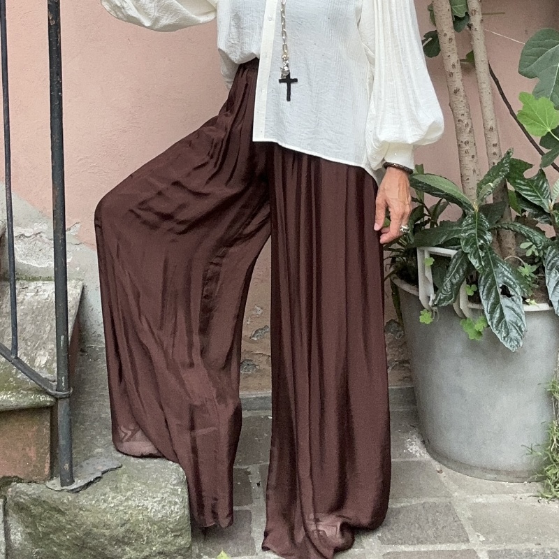 HAVEONE PANTALONE PCH Q007 CIOCCOLATO