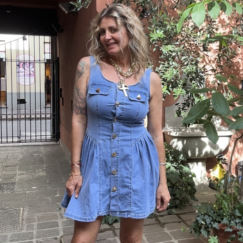 NUMERO155 ABITO FROU JEANS