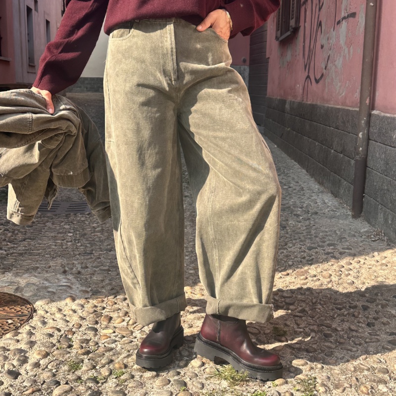 YOU DECIDE JEANS P11166 VERDE MILITARE