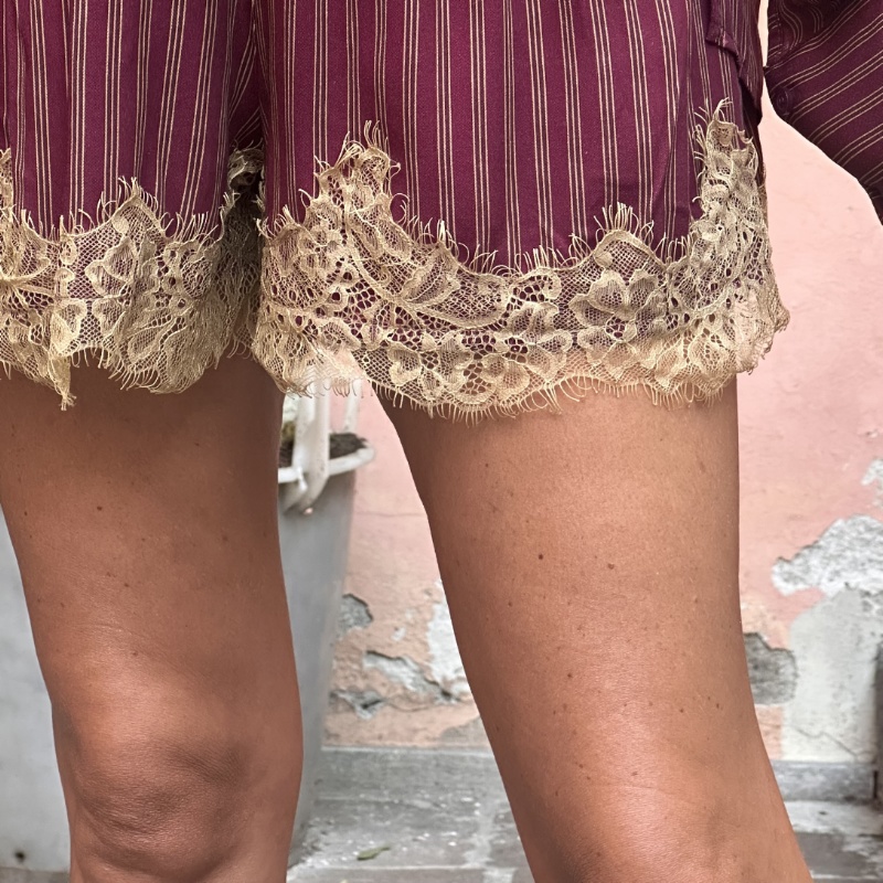 HAVEONE SHORTS PMA-R204 BORDEAUX