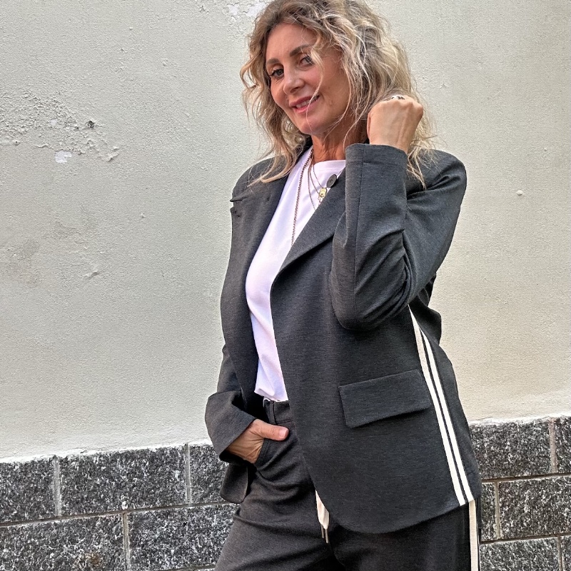 MARYLEY GIACCA 26IB193 GRIGIO